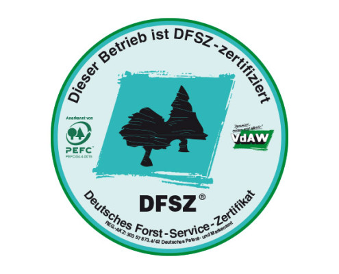 Blunk DFSZ Zertifikat Forst Dienstleistungen Logo