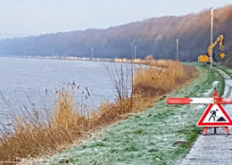Blunk Böschungsarbeiten Nord-Ostsee-Kanal