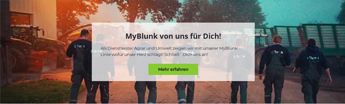 MyBlunk - Teile unsere Leidenschaft für Agrar und Umwelt - über unseren MyBlunk- Online-Shop